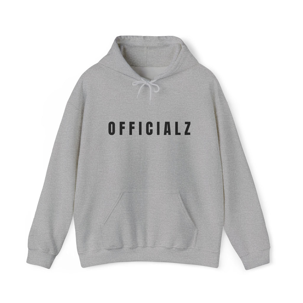 Officialz  Hooded Sweatshirt | Black graphic hoodie, streetwear