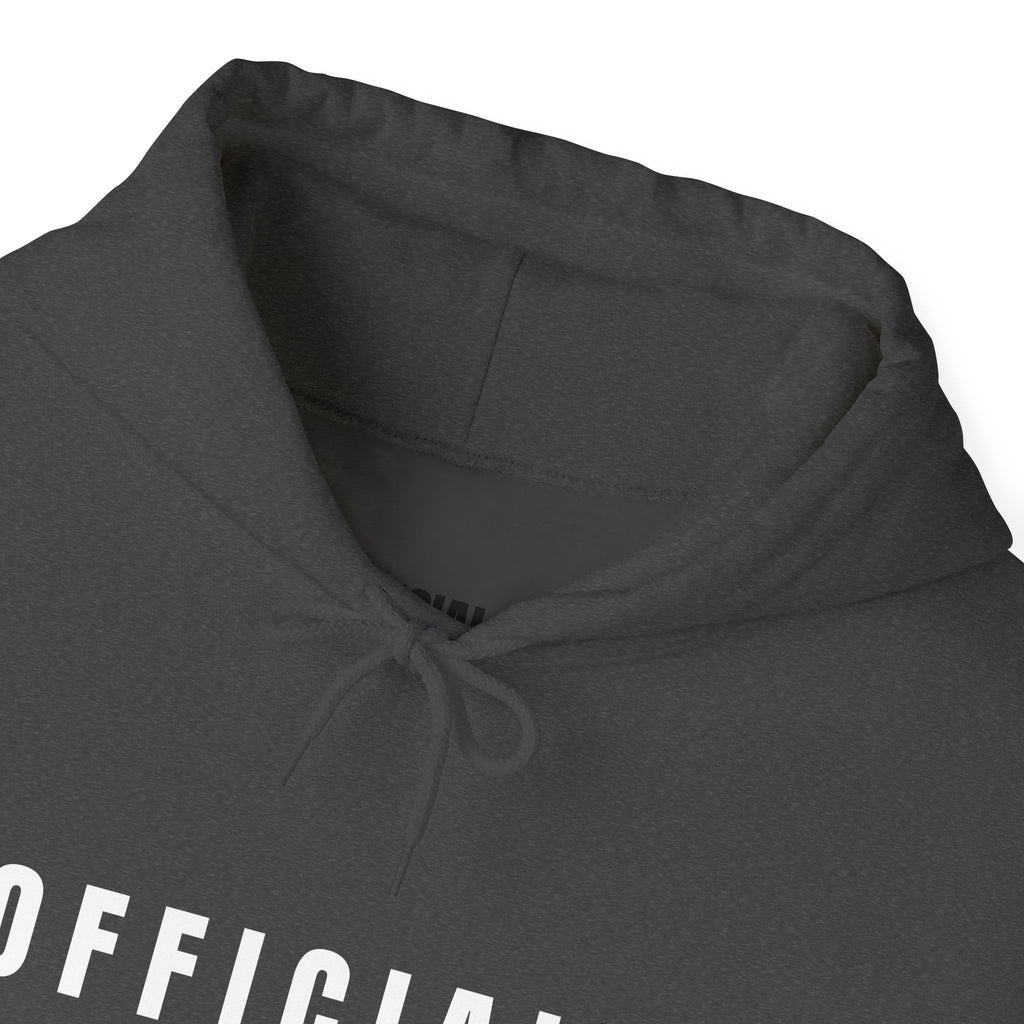 Officialz  Hooded Sweatshirt | Black graphic hoodie, streetwear
