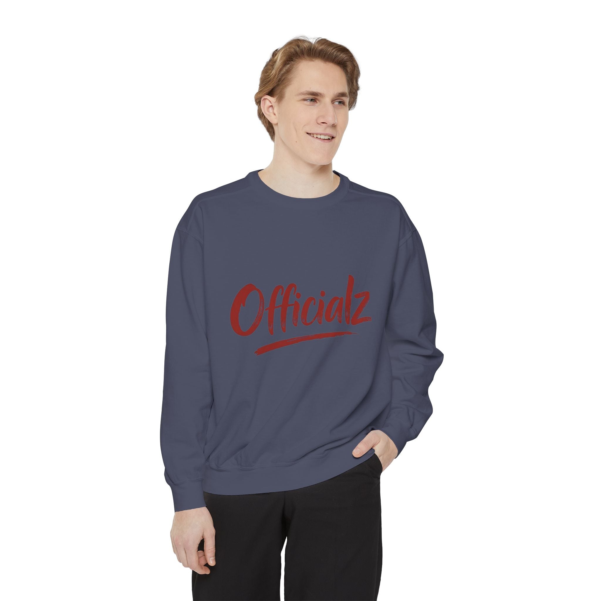 Officialz  Sweatshirt — Casual Graphic Crewneck