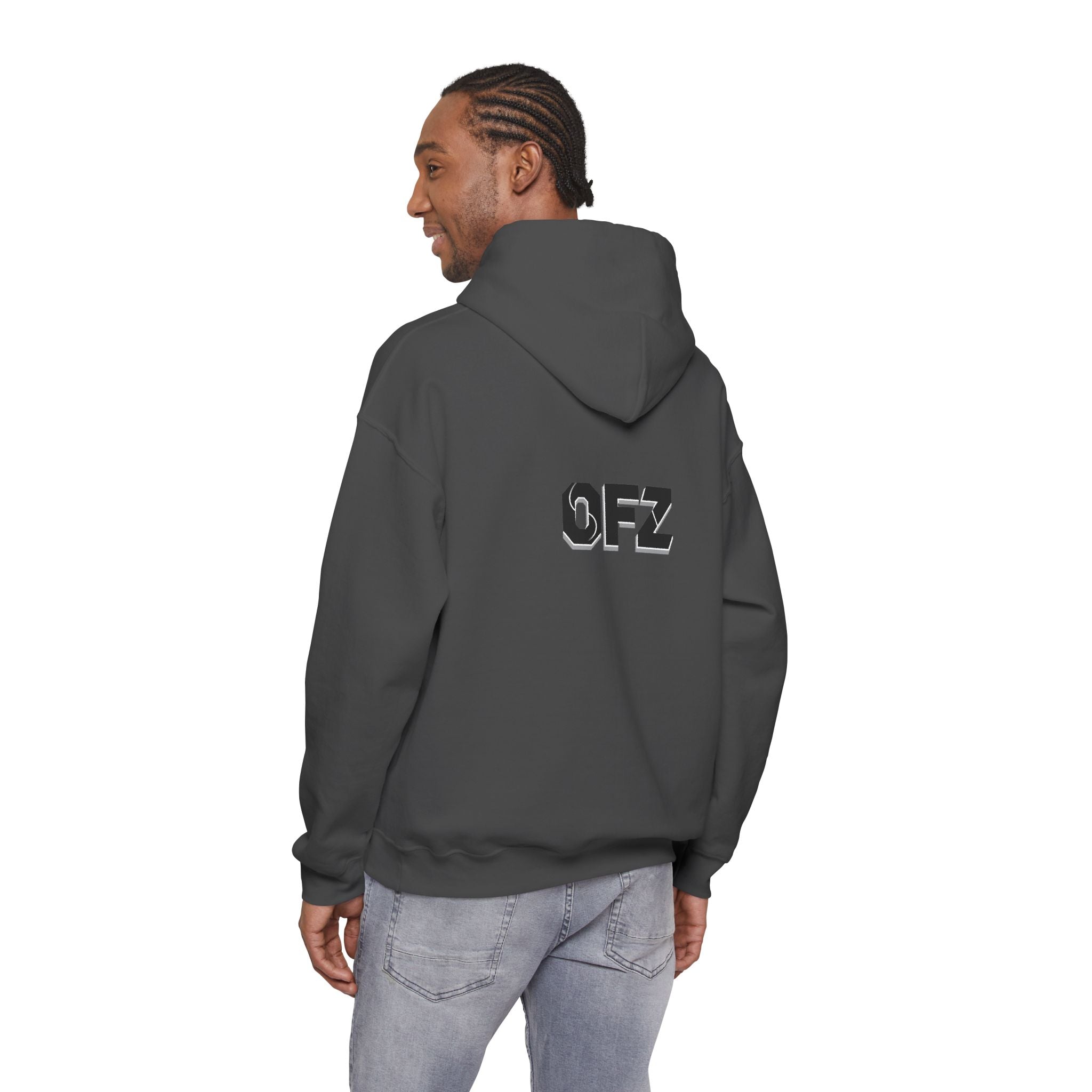 Officialz  Hooded Sweatshirt | Black graphic hoodie, streetwear