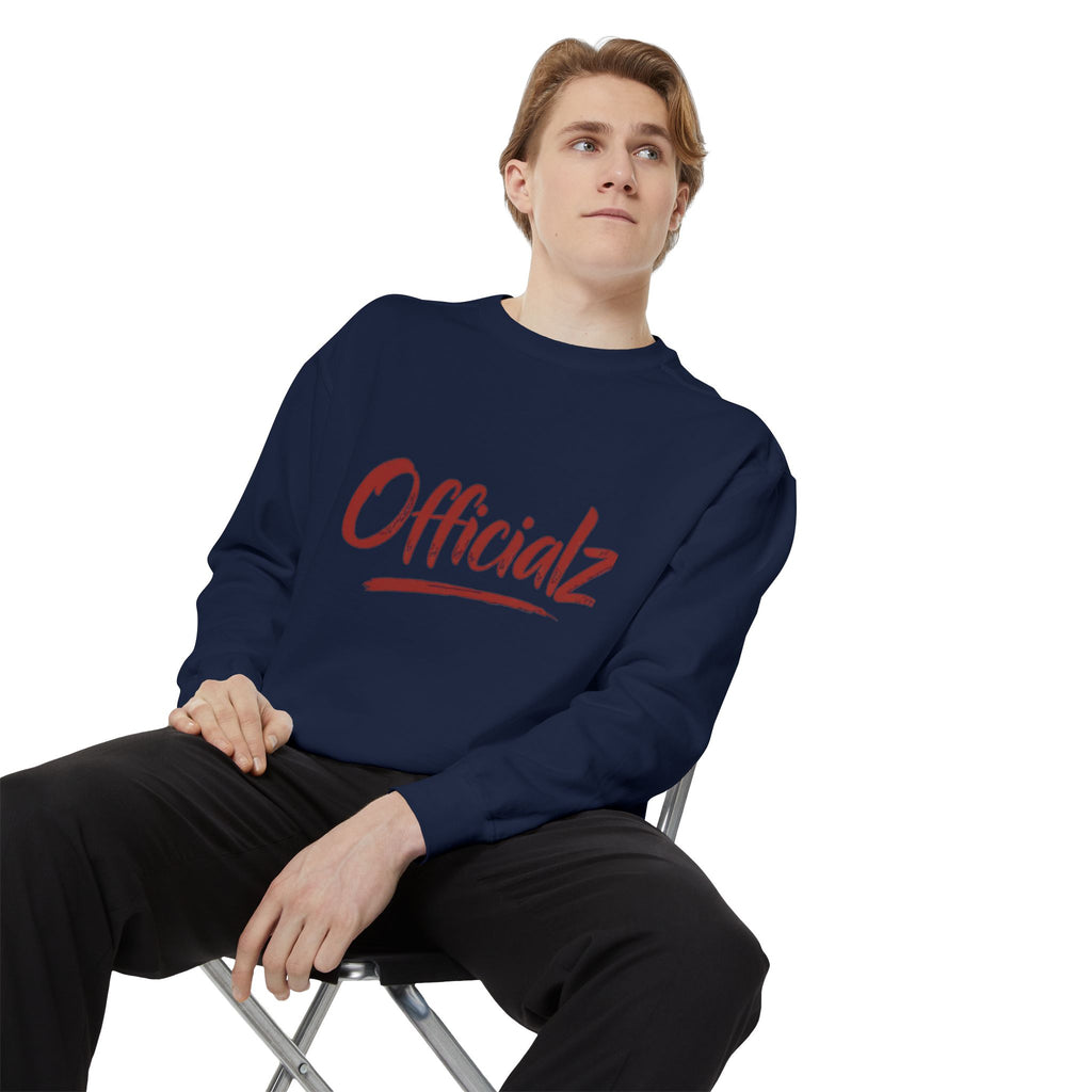 Officialz  Sweatshirt — Casual Graphic Crewneck