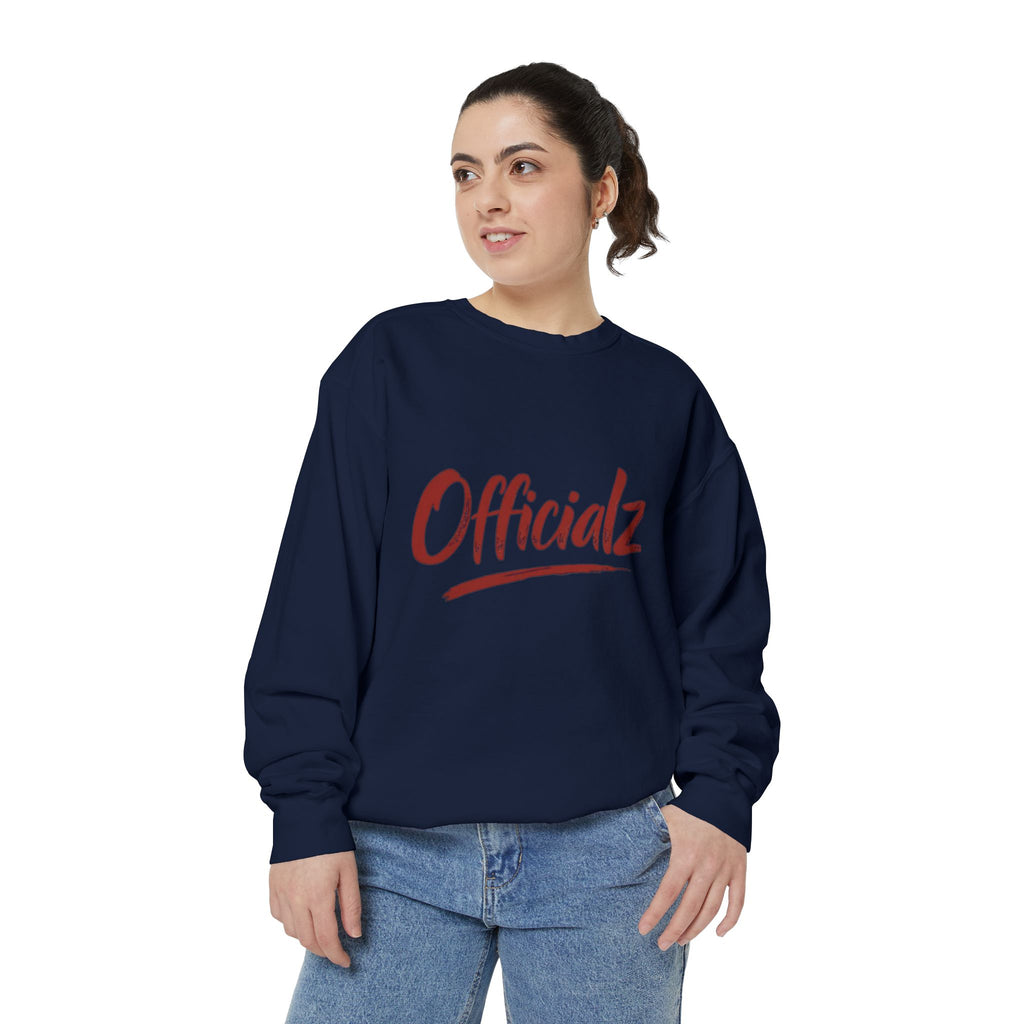 Officialz  Sweatshirt — Casual Graphic Crewneck