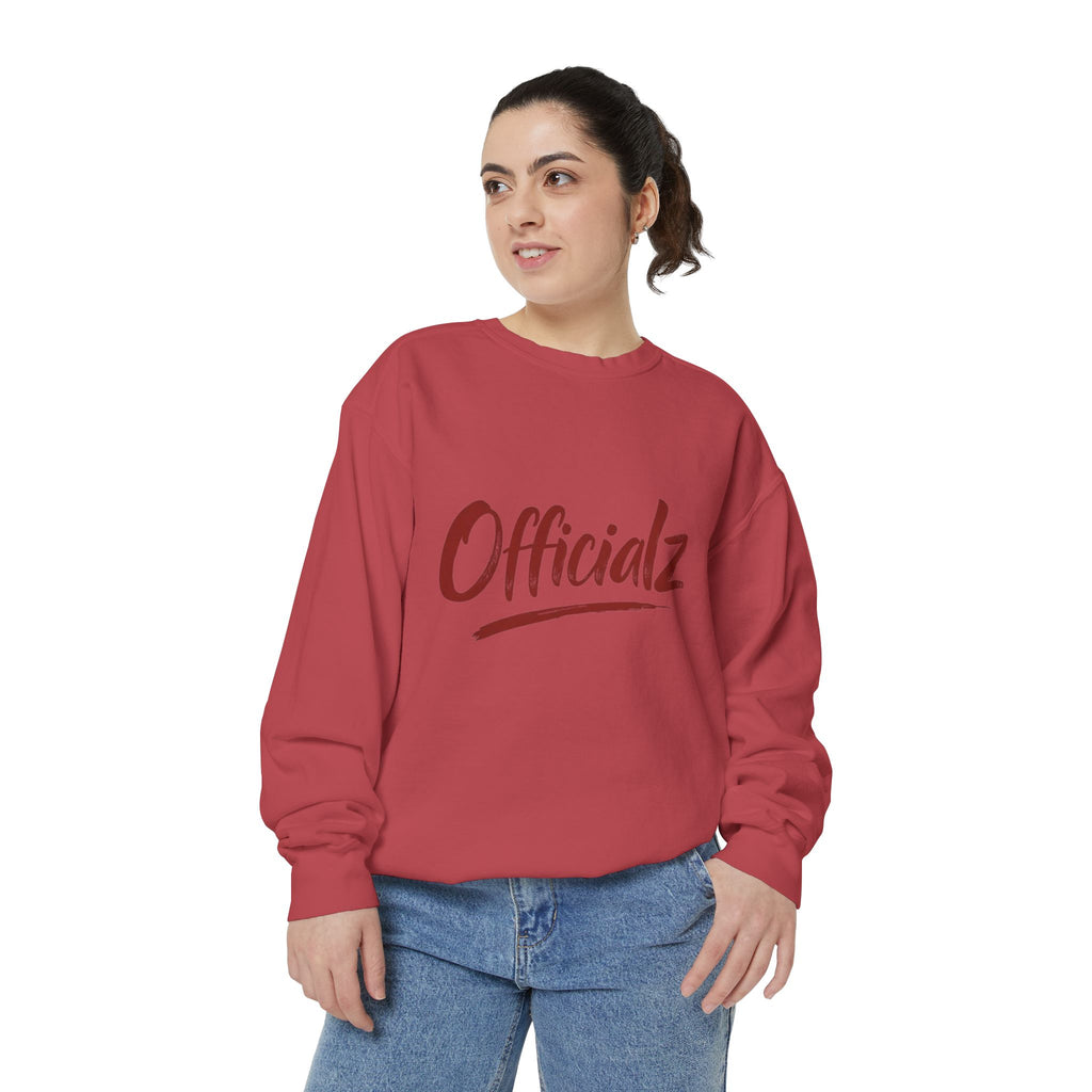Officialz  Sweatshirt — Casual Graphic Crewneck
