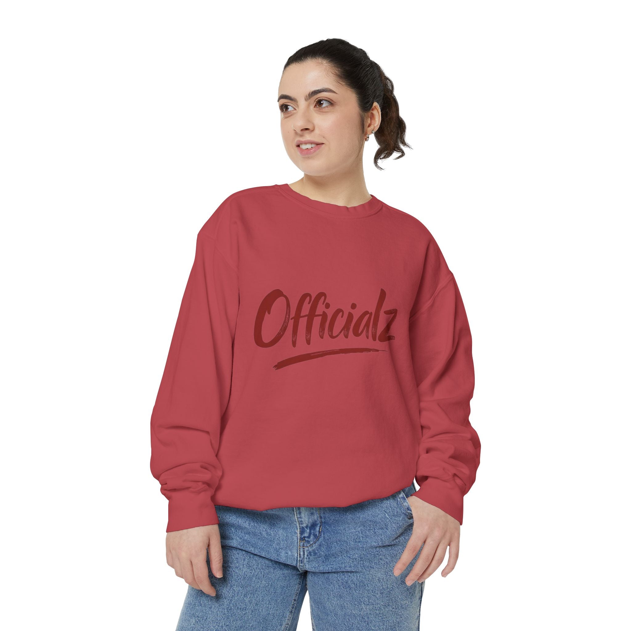 Officialz  Sweatshirt — Casual Graphic Crewneck