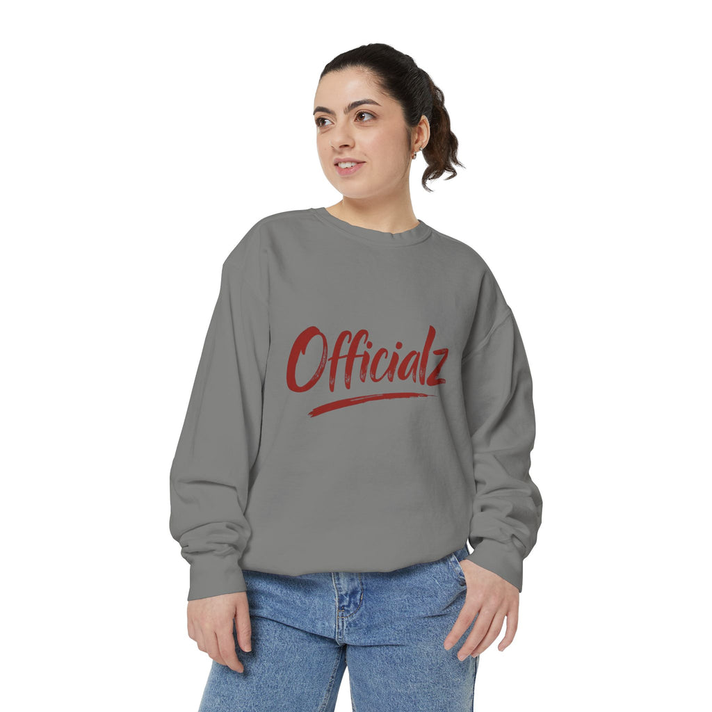 Officialz  Sweatshirt — Casual Graphic Crewneck