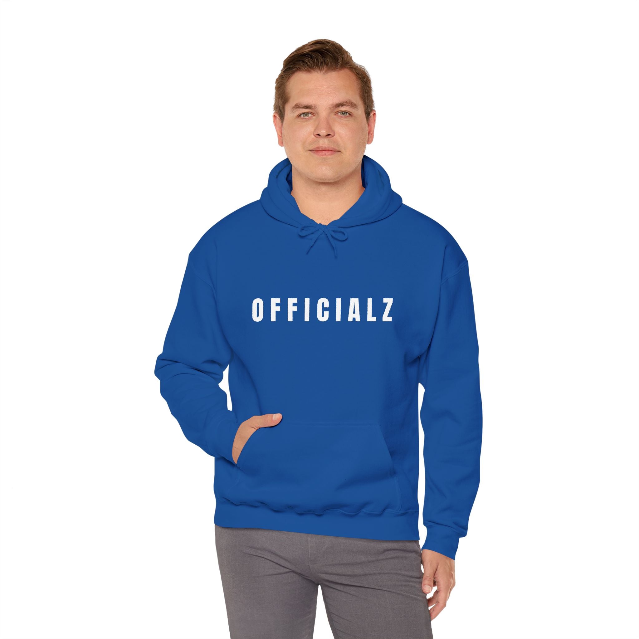 Officialz  Hooded Sweatshirt | Black graphic hoodie, streetwear