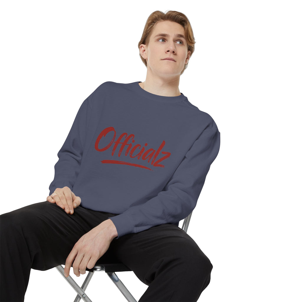 Officialz  Sweatshirt — Casual Graphic Crewneck