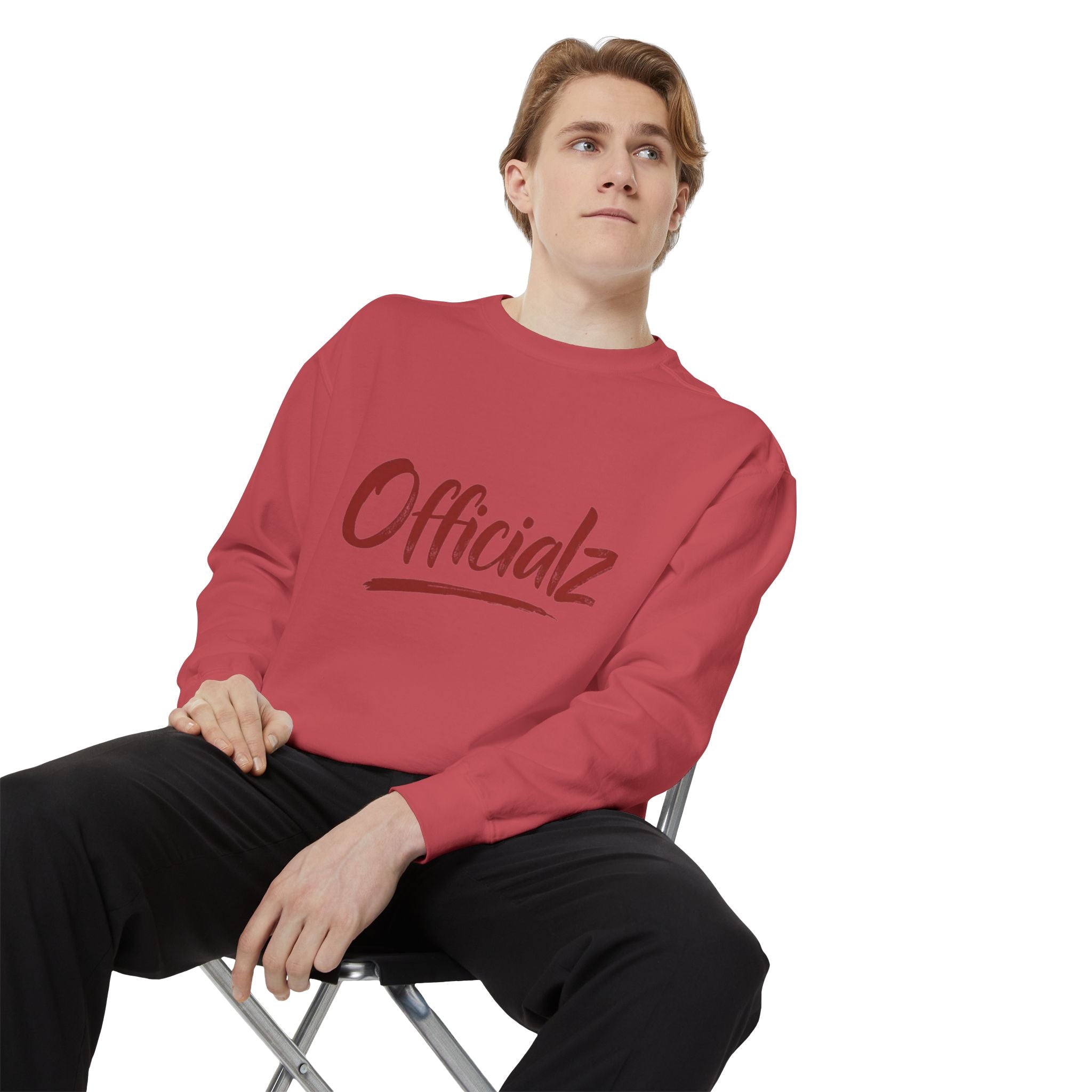 Officialz  Sweatshirt — Casual Graphic Crewneck