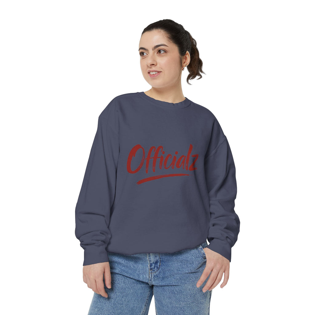 Officialz  Sweatshirt — Casual Graphic Crewneck