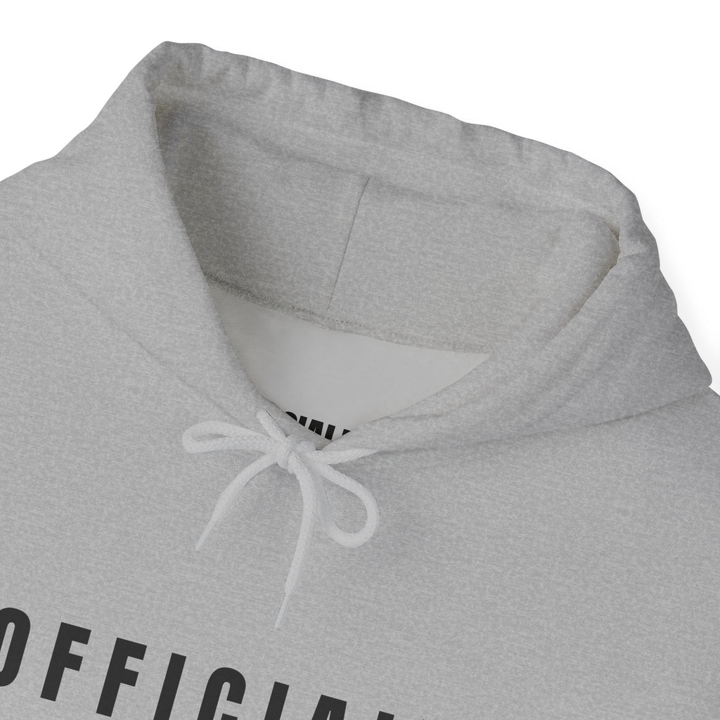 Officialz  Hooded Sweatshirt | Black graphic hoodie, streetwear