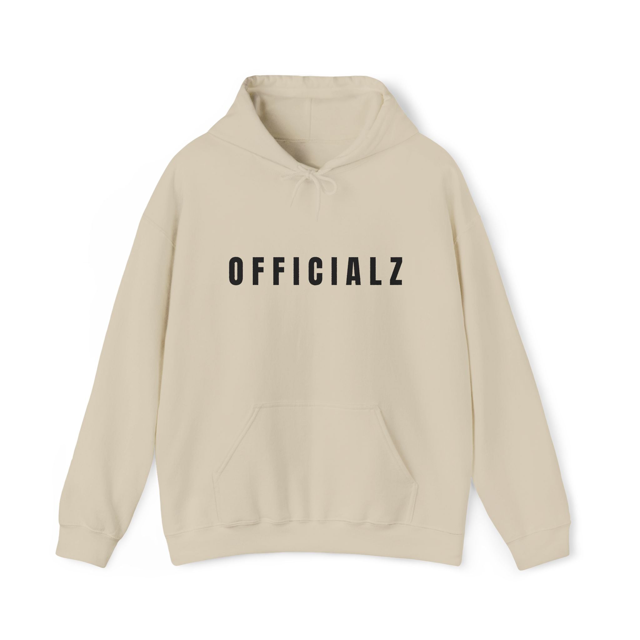 Officialz  Hooded Sweatshirt | Black graphic hoodie, streetwear