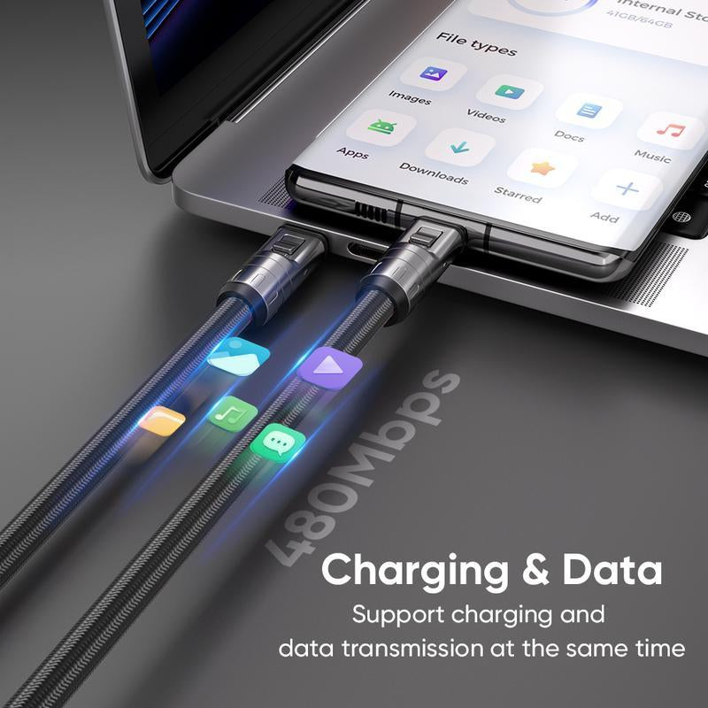 240W USB-C Fast Charging Phone Lanyard | 7Mm Nylon | Crossbody/Wrist Strap | Phone Sa*Sung Xiaom-Yy