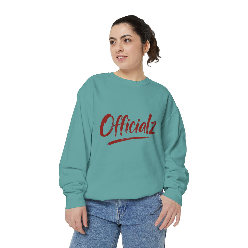 Officialz  Sweatshirt — Casual Graphic Crewneck