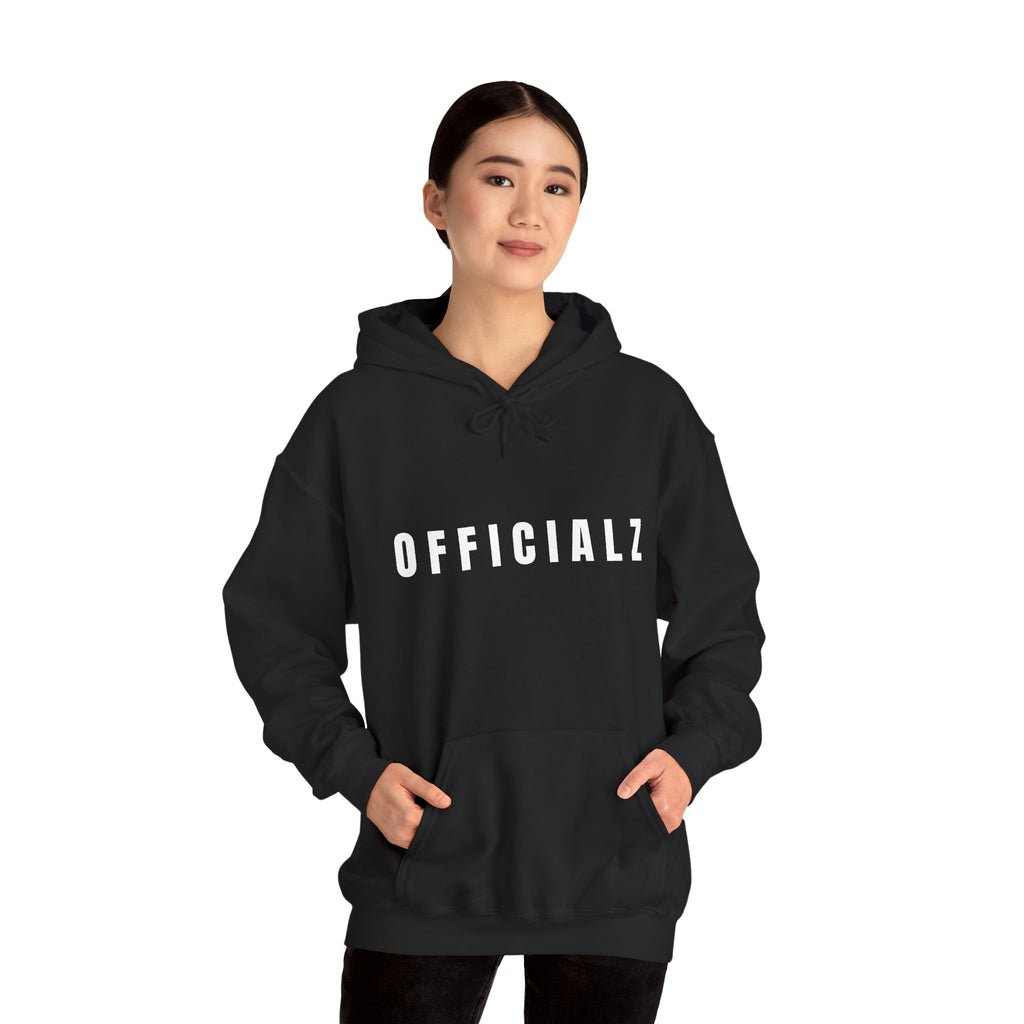 Officialz  Hooded Sweatshirt | Black graphic hoodie, streetwear