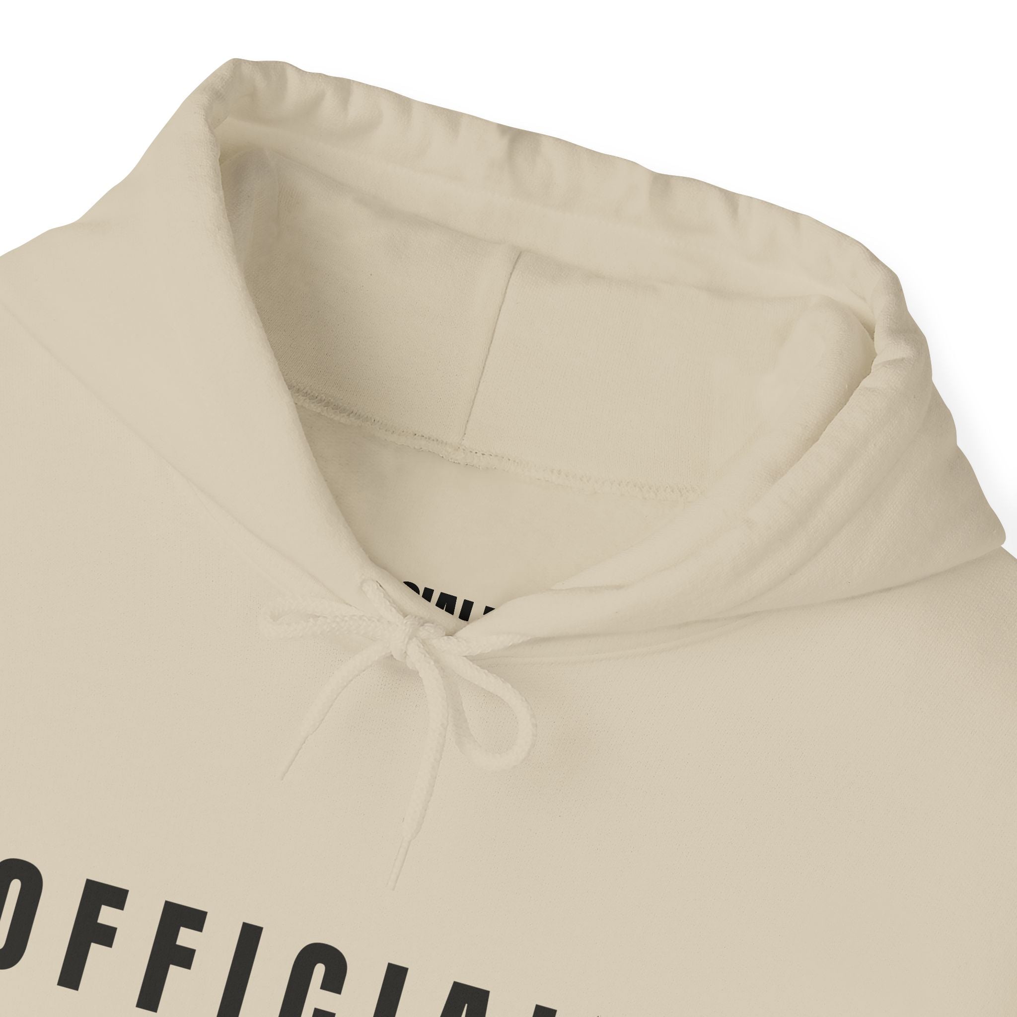 Officialz  Hooded Sweatshirt | Black graphic hoodie, streetwear