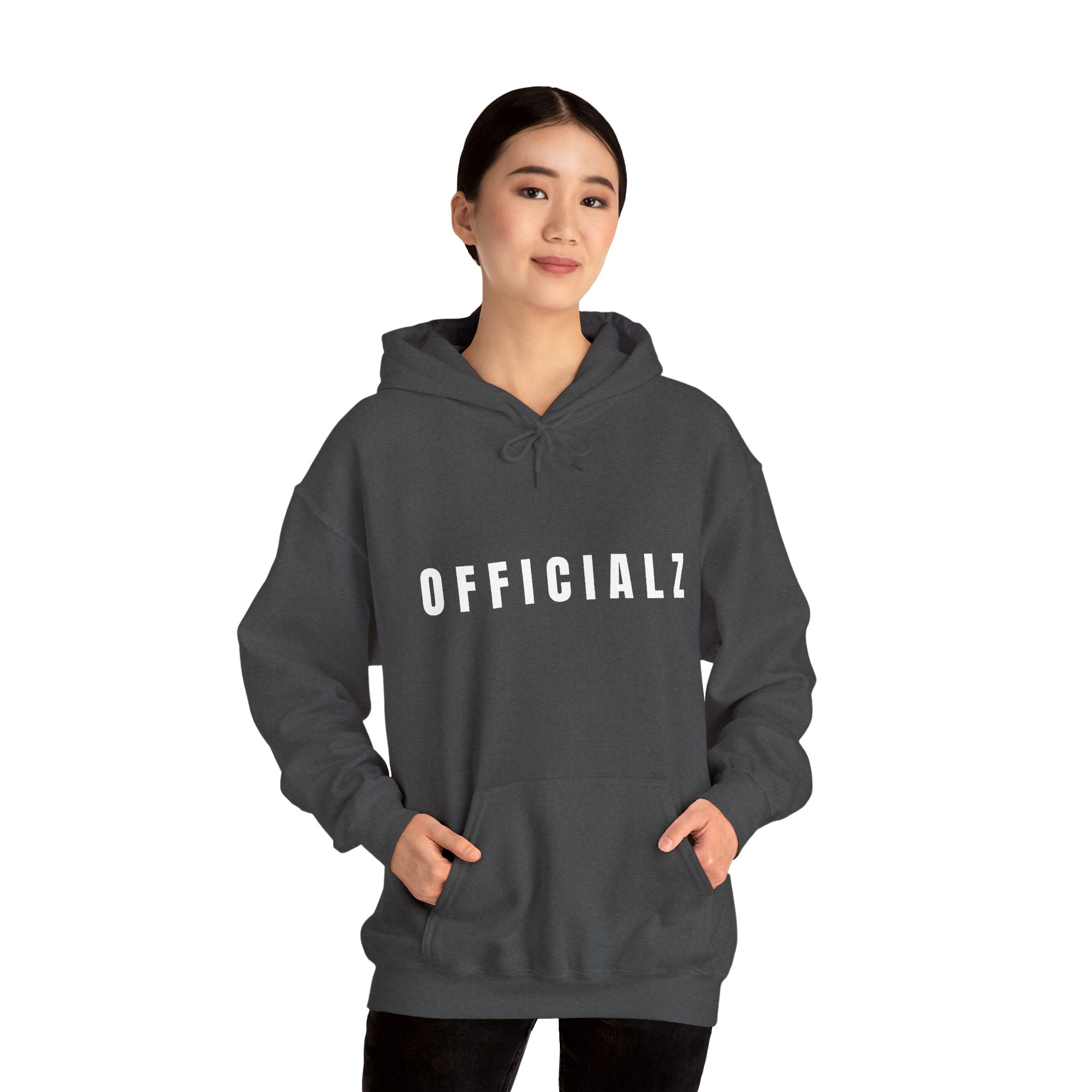 Officialz  Hooded Sweatshirt | Black graphic hoodie, streetwear
