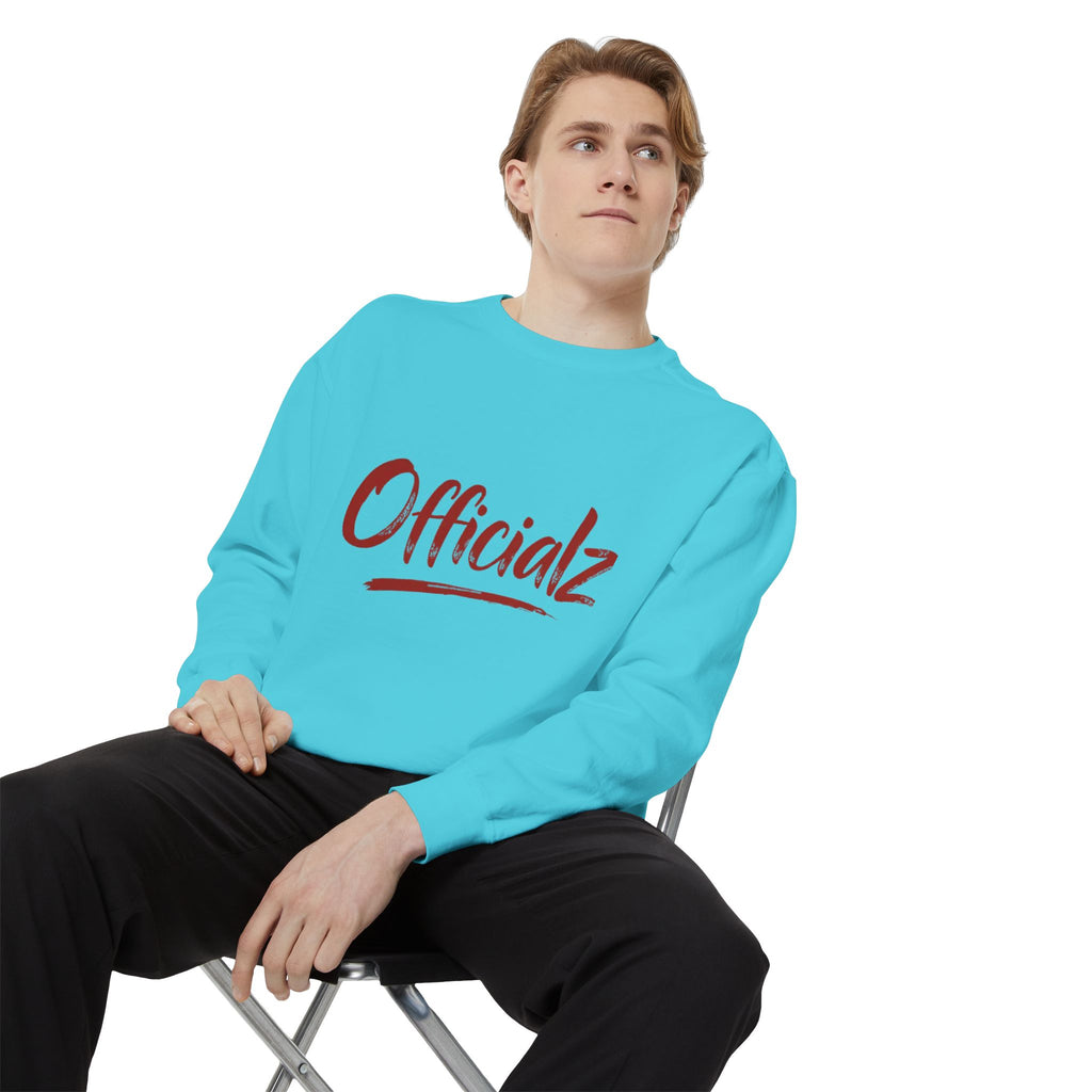 Officialz  Sweatshirt — Casual Graphic Crewneck
