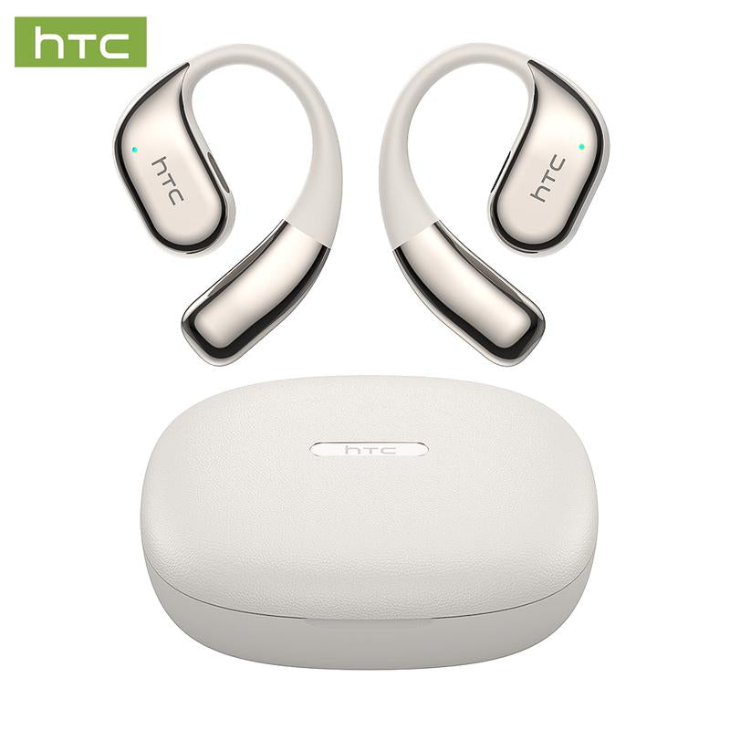 HTC NE39 OWS - Translator Headset Bluetooth Headset (6.0) IPX5 Waterproof Built-In Microphone Comfortable to Wear, Great Sound Quality, and Backed by a Three-Month Warranty! Perfect for Work, Sports, Study, and Voice Calls.