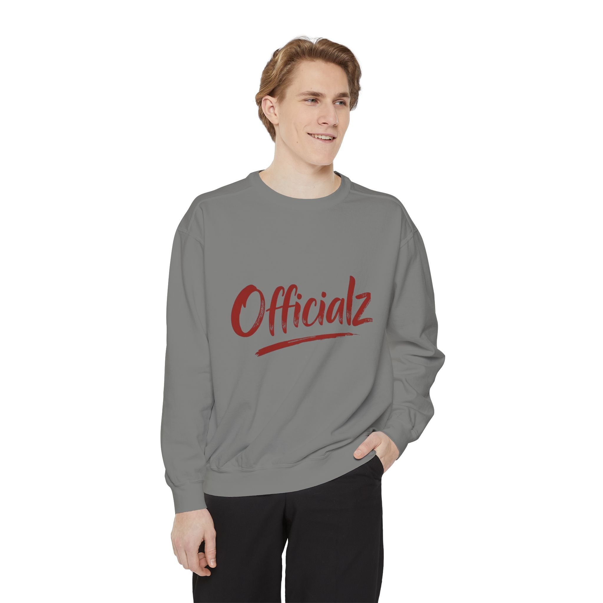 Officialz  Sweatshirt — Casual Graphic Crewneck