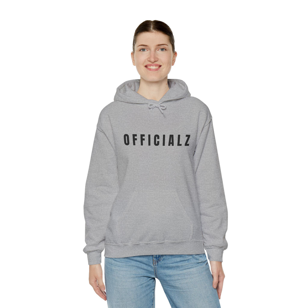 Officialz  Hooded Sweatshirt | Black graphic hoodie, streetwear