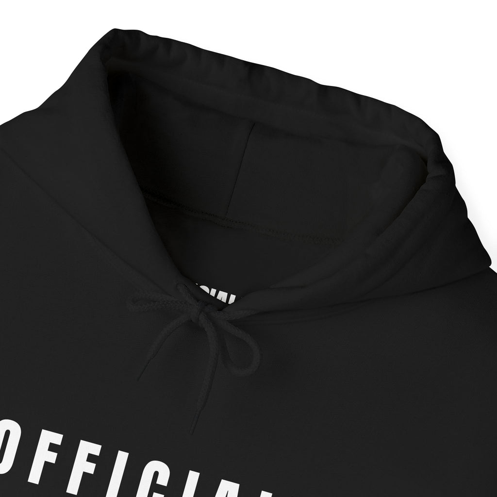 Officialz  Hooded Sweatshirt | Black graphic hoodie, streetwear