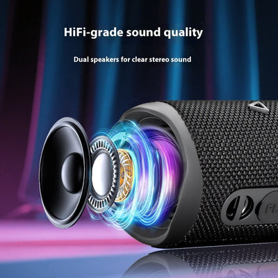 Portable wireless speaker outdoor use