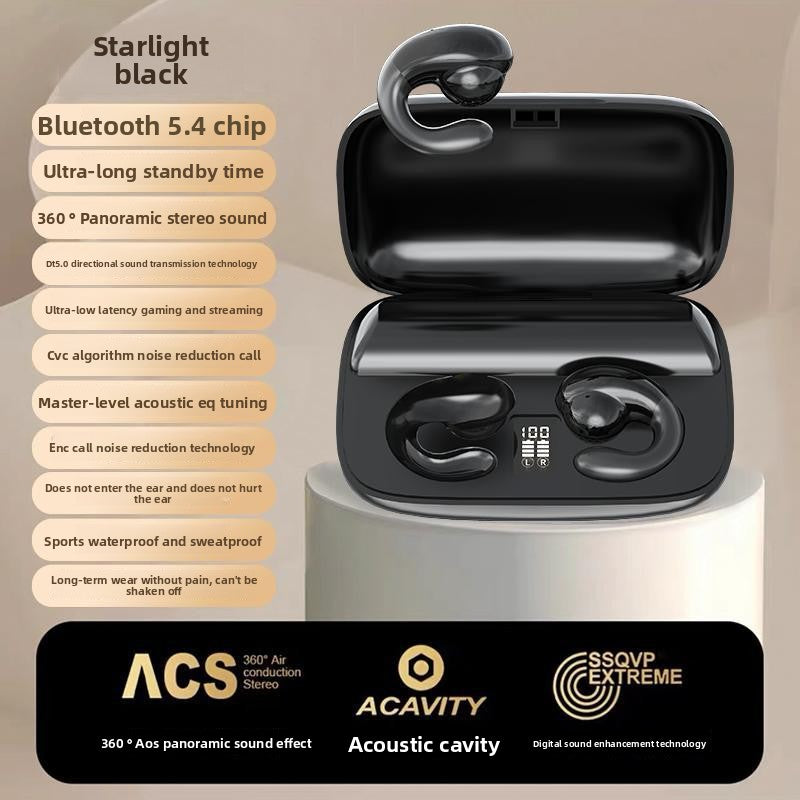 S19 Bluetooth Headphones with Bone Conduction Design