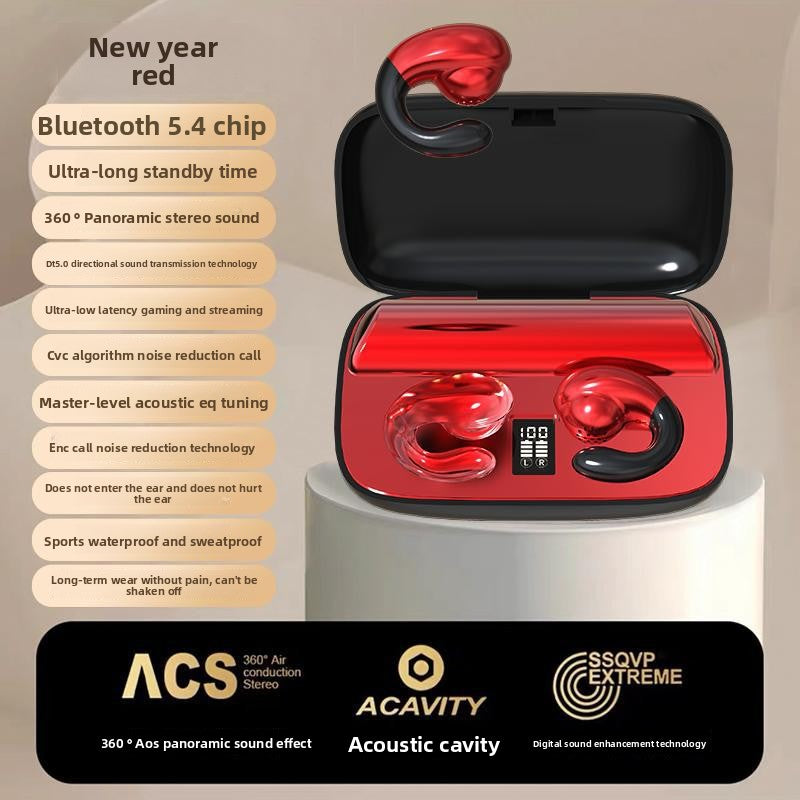 S19 Bluetooth Headphones with Bone Conduction Design