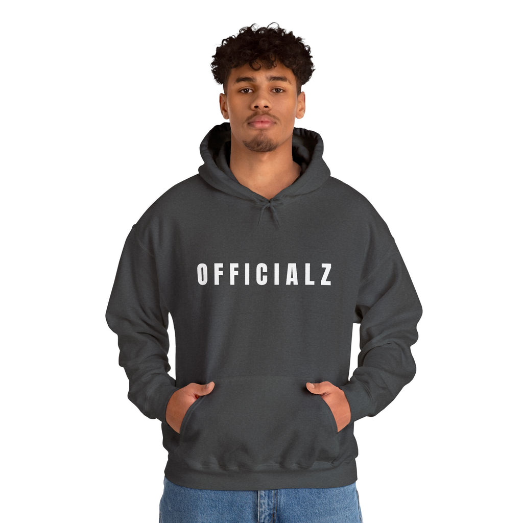 Officialz  Hooded Sweatshirt | Black graphic hoodie, streetwear