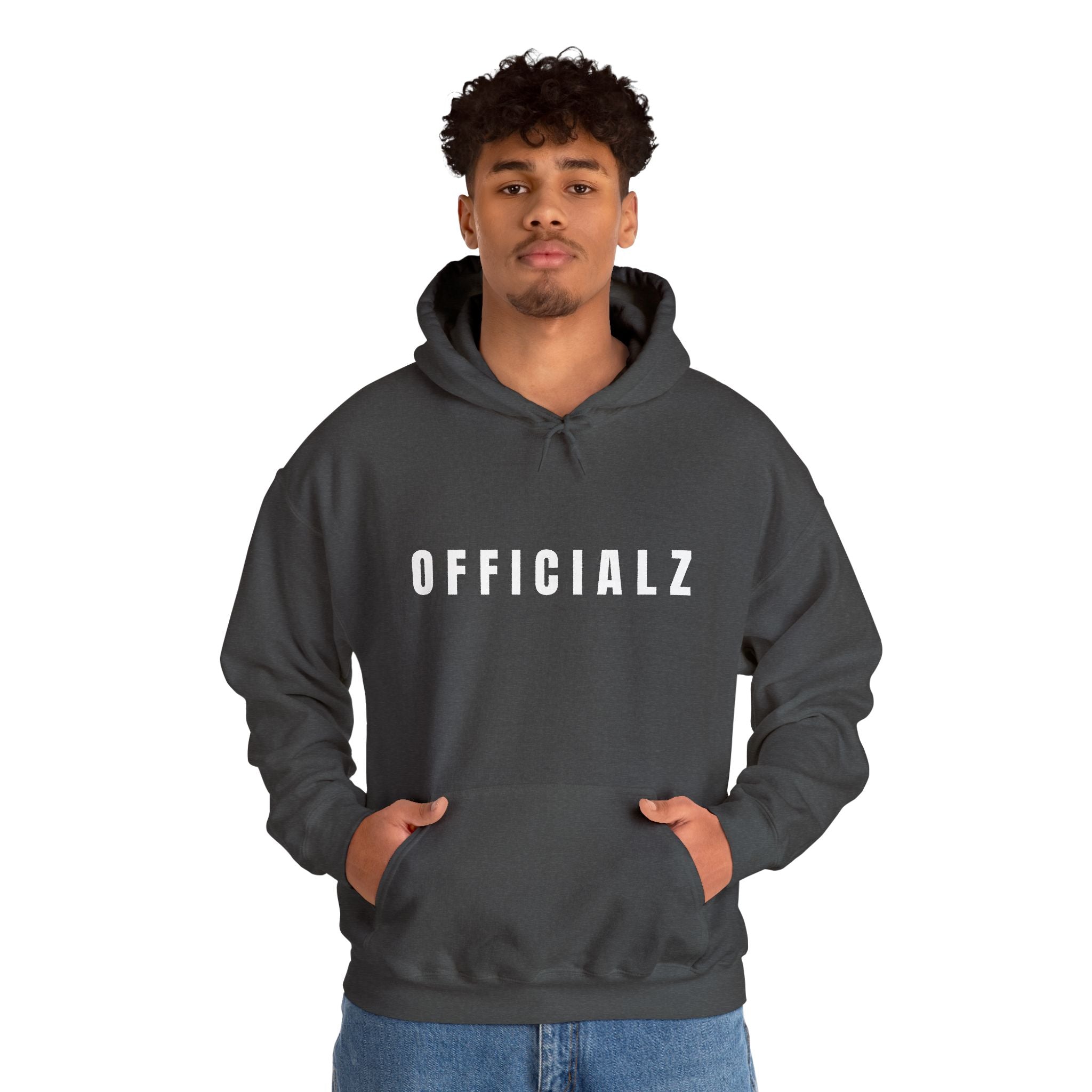 Officialz  Hooded Sweatshirt | Black graphic hoodie, streetwear