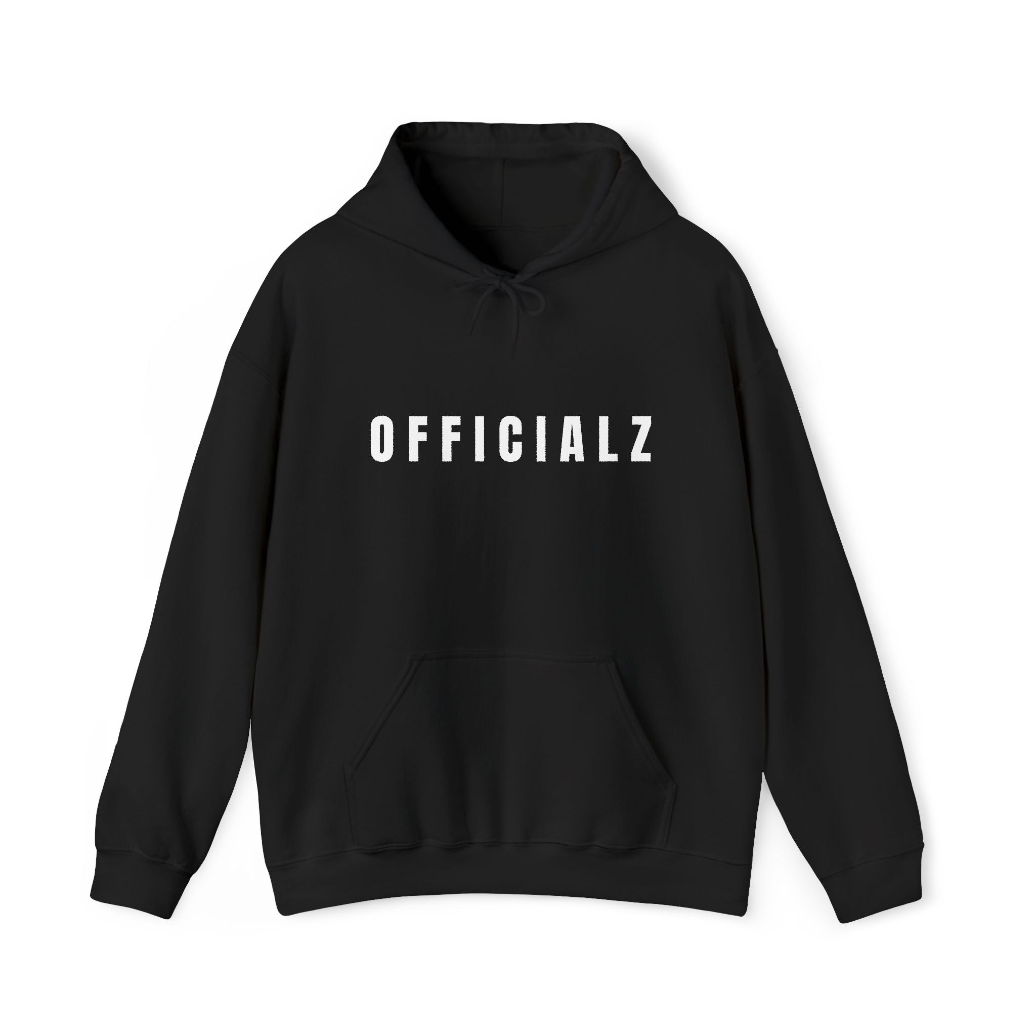 Officialz  Hooded Sweatshirt | Black graphic hoodie, streetwear
