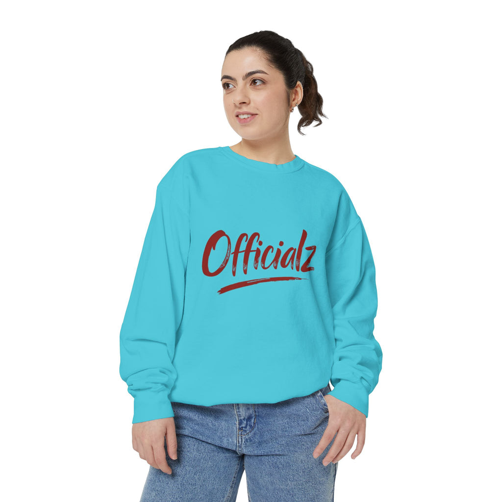 Officialz  Sweatshirt — Casual Graphic Crewneck