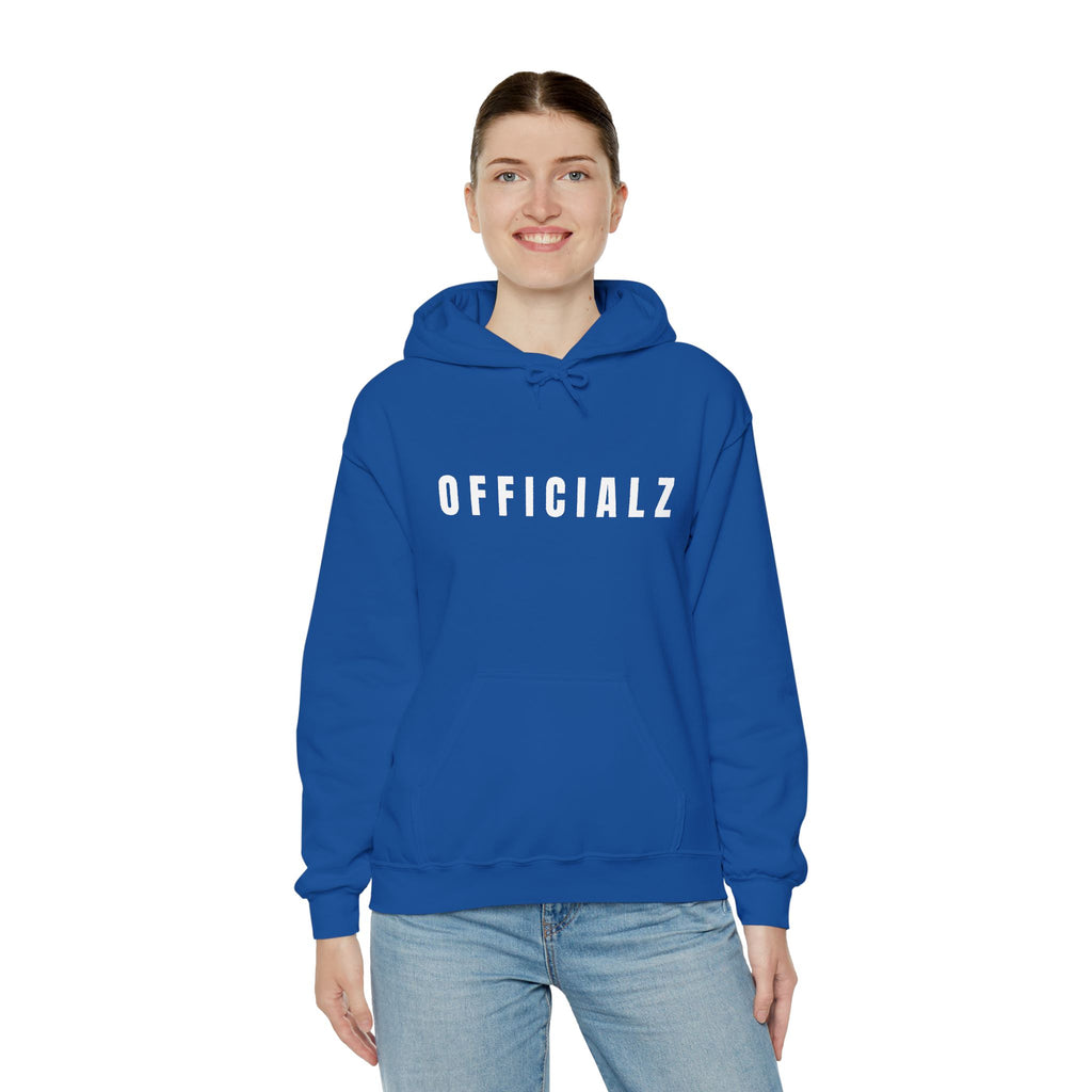 Officialz  Hooded Sweatshirt | Black graphic hoodie, streetwear
