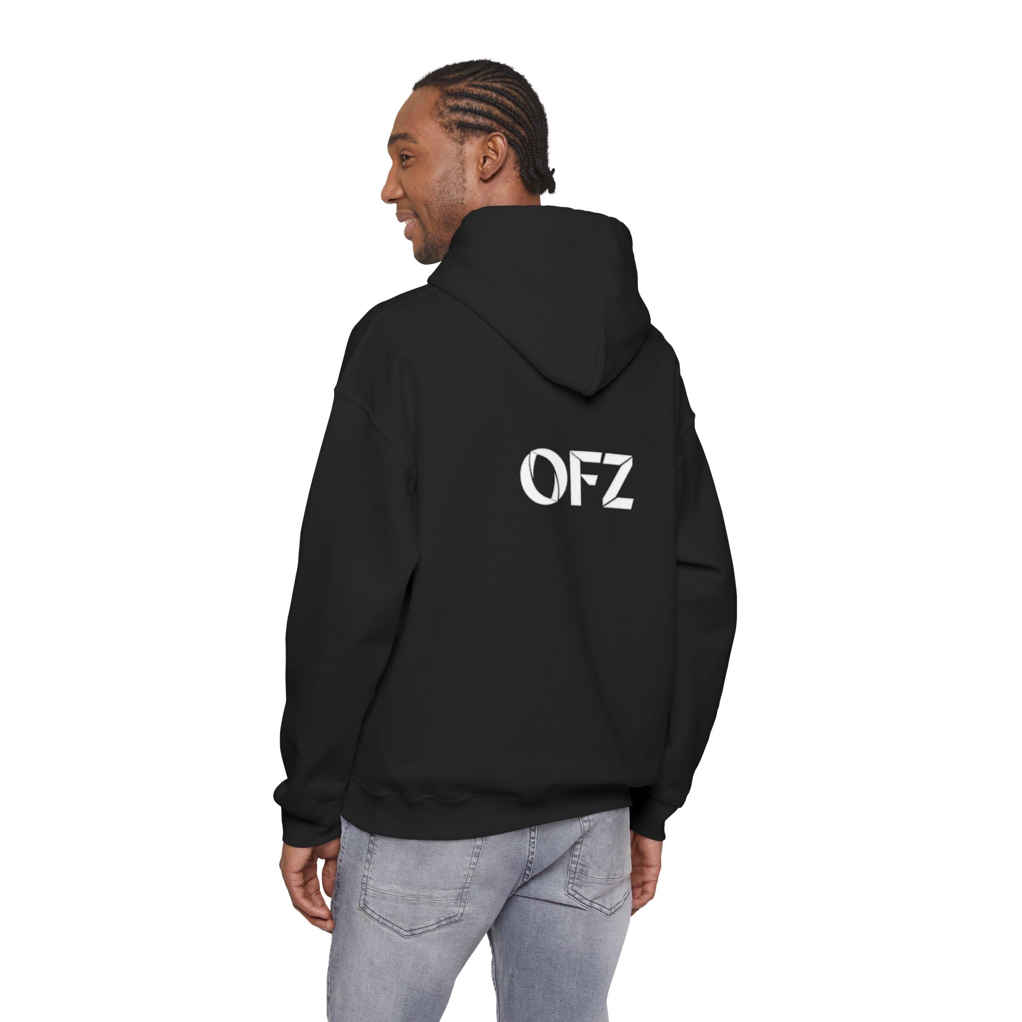 Officialz  Hooded Sweatshirt | Black graphic hoodie, streetwear