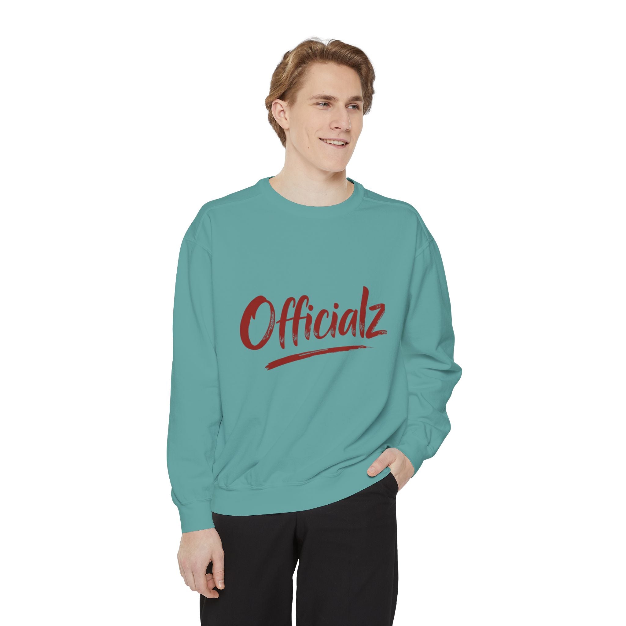 Officialz  Sweatshirt — Casual Graphic Crewneck