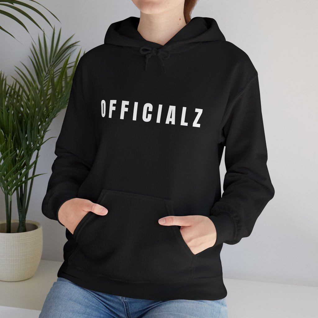 Officialz  Hooded Sweatshirt | Black graphic hoodie, streetwear