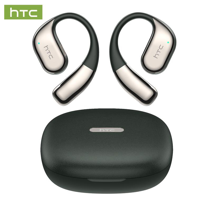 HTC NE39 OWS - Translator Headset Bluetooth Headset (6.0) IPX5 Waterproof Built-In Microphone Comfortable to Wear, Great Sound Quality, and Backed by a Three-Month Warranty! Perfect for Work, Sports, Study, and Voice Calls.