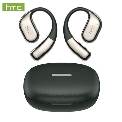 HTC NE39 OWS - Translator Headset Bluetooth Headset (6.0) IPX5 Waterproof Built-In Microphone Comfortable to Wear, Great Sound Quality, and Backed by a Three-Month Warranty! Perfect for Work, Sports, Study, and Voice Calls.