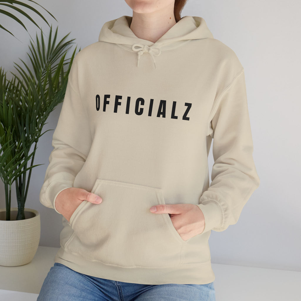 Officialz  Hooded Sweatshirt | Black graphic hoodie, streetwear