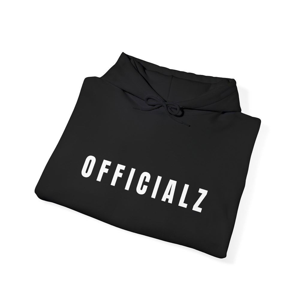 Officialz  Hooded Sweatshirt | Black graphic hoodie, streetwear