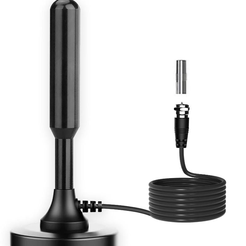ZIHNIC Digital HD Antenna Indoor HDTV 1080P 4K Long Range High Definition Antenna with USB Cable & Coaxial Connector