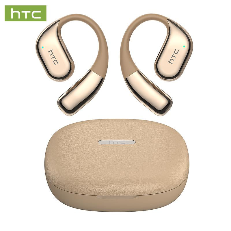 HTC NE39 OWS - Translator Headset Bluetooth Headset (6.0) IPX5 Waterproof Built-In Microphone Comfortable to Wear, Great Sound Quality, and Backed by a Three-Month Warranty! Perfect for Work, Sports, Study, and Voice Calls.