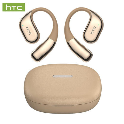 HTC NE39 OWS - Translator Headset Bluetooth Headset (6.0) IPX5 Waterproof Built-In Microphone Comfortable to Wear, Great Sound Quality, and Backed by a Three-Month Warranty! Perfect for Work, Sports, Study, and Voice Calls.