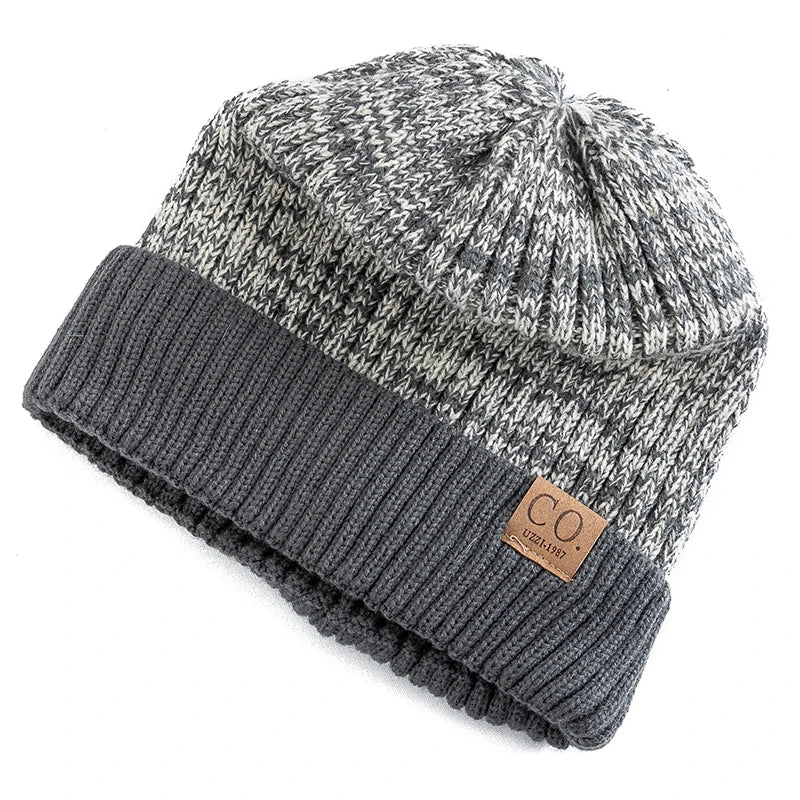 Officialz Two-Tone Knit Beanie