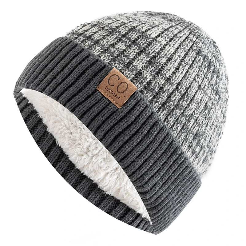Officialz Two-Tone Knit Beanie