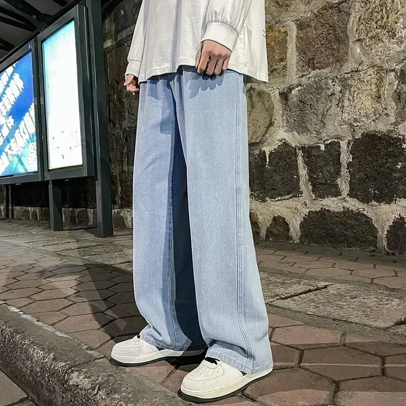 Officialz Korean-Style Loose Jeans