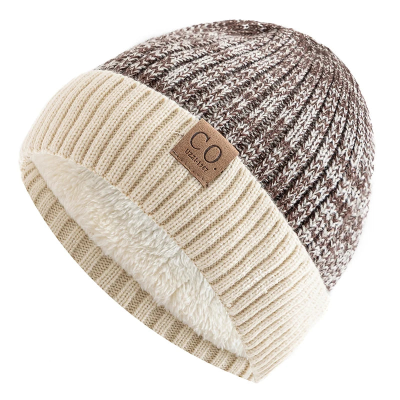 Officialz Two-Tone Knit Beanie