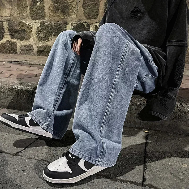 Officialz Korean-Style Loose Jeans