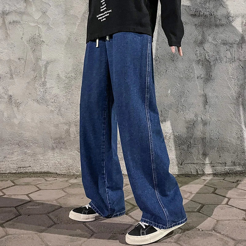 Officialz Korean-Style Loose Jeans