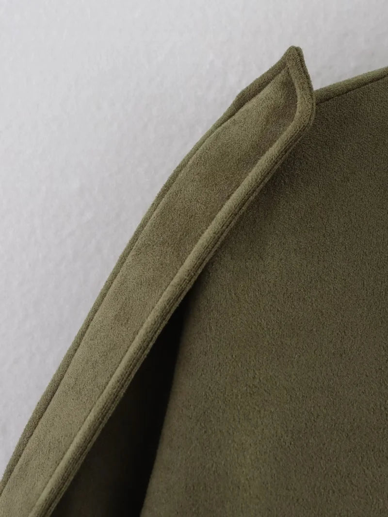 Officialz Suede Style Bomber Jacket